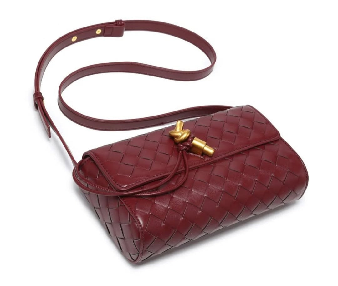 Burgundy Designer Bag 