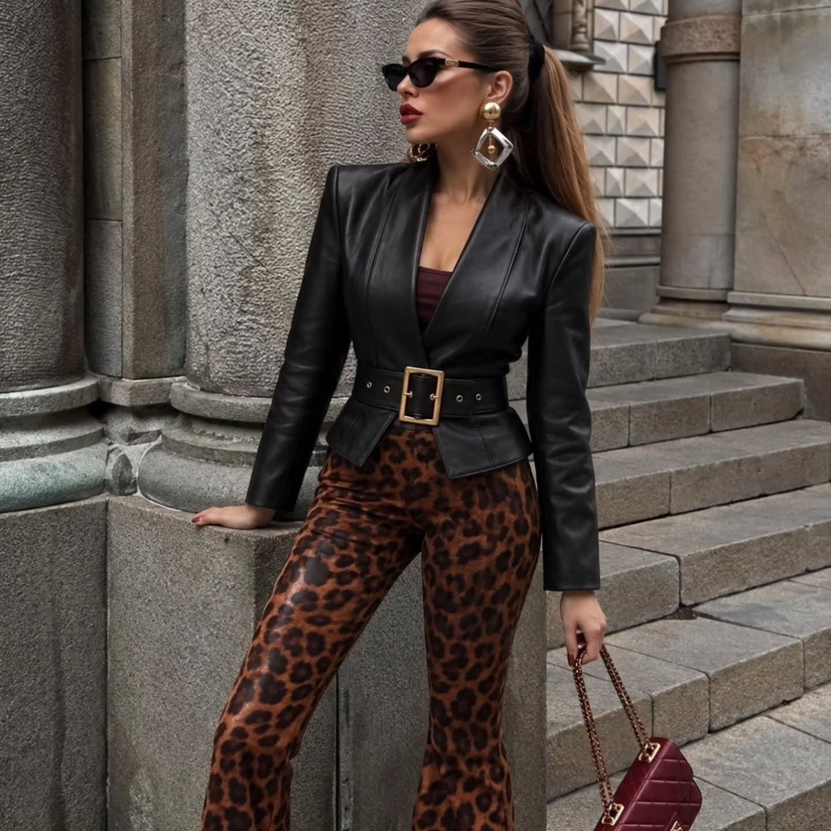 ST.BATH Leather Jacket