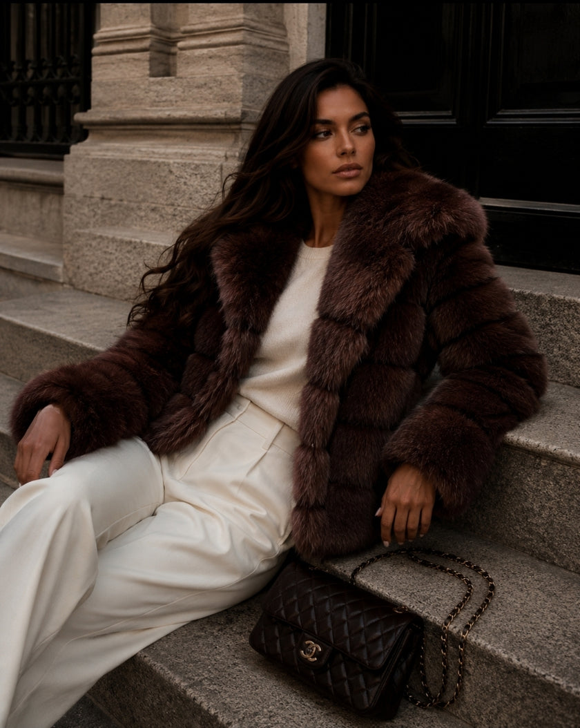 The Regency Faux Fur Coat