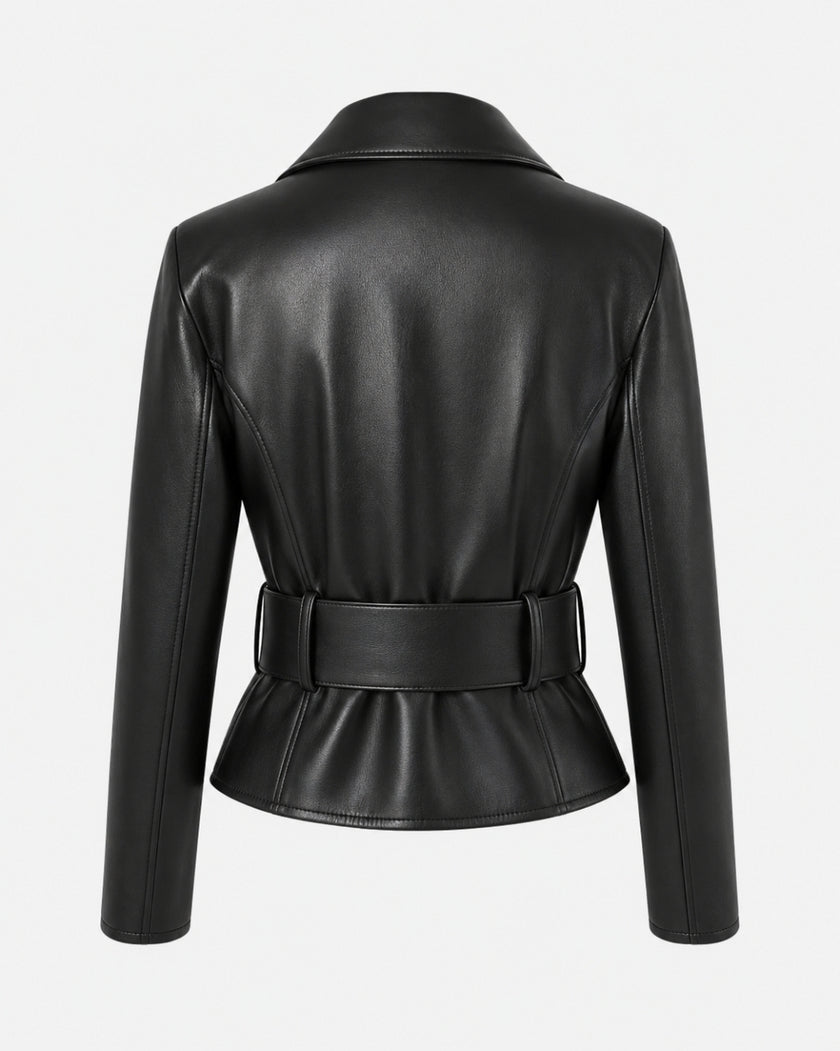 ST.BATH vegan Leather Jacket