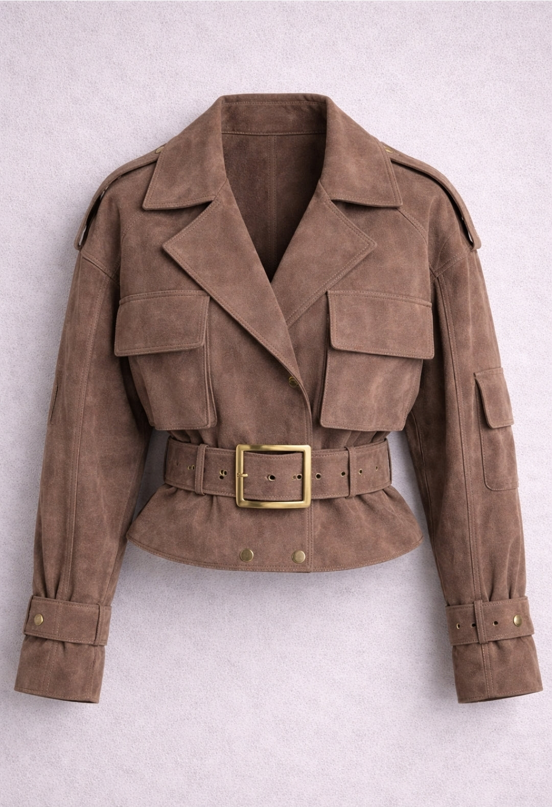 SOHO Suede Leather Jacket