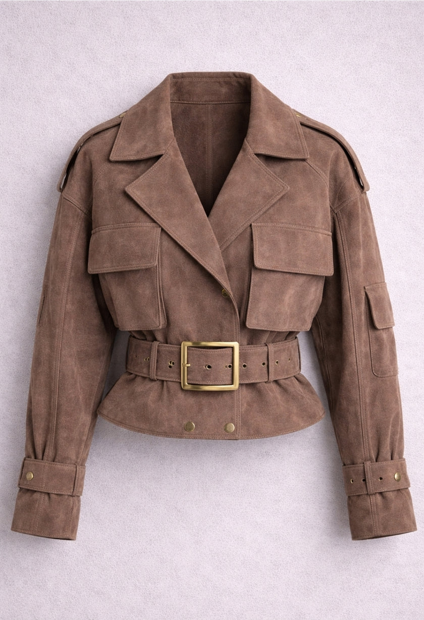 SOHO Suede Leather Jacket