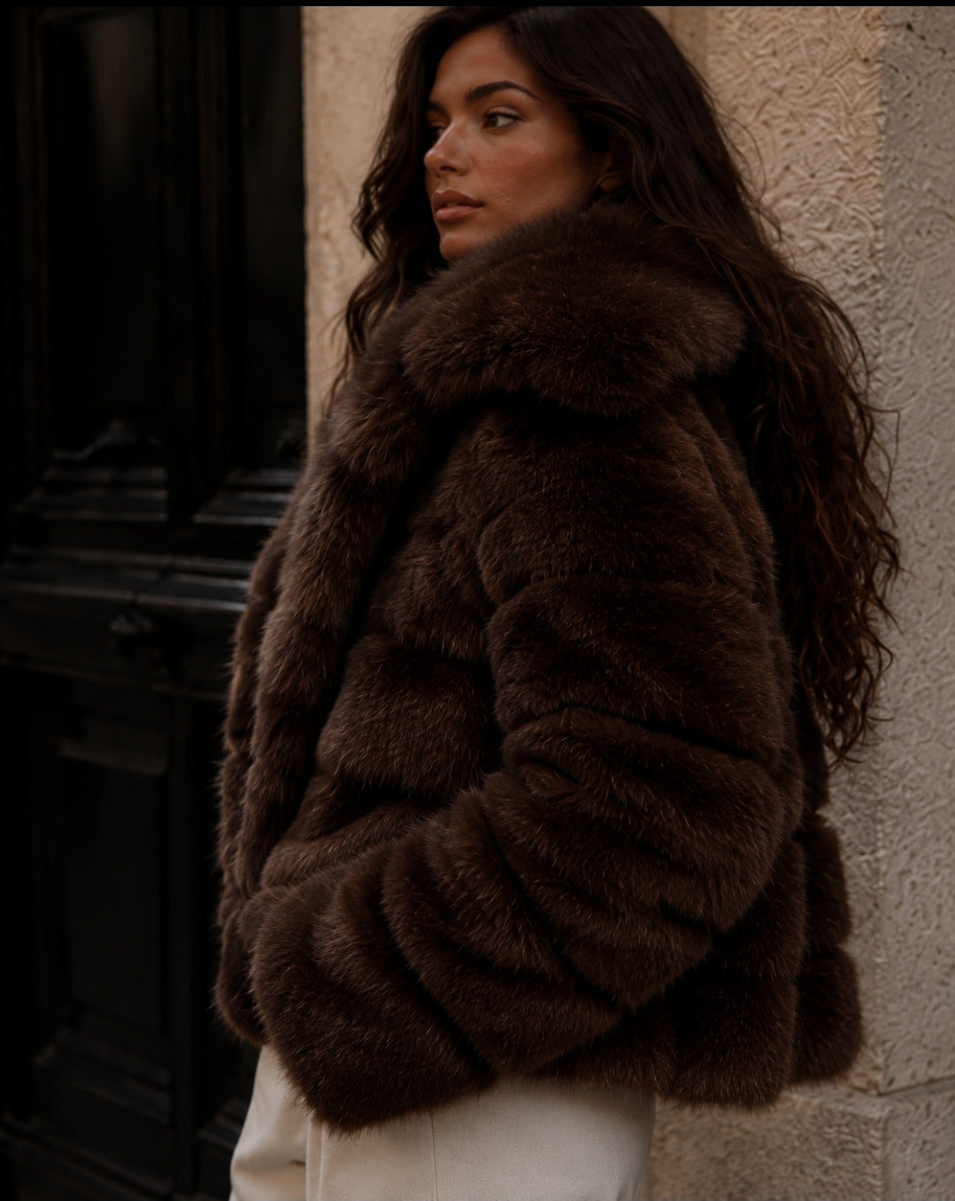 The Regency Faux Fur Coat