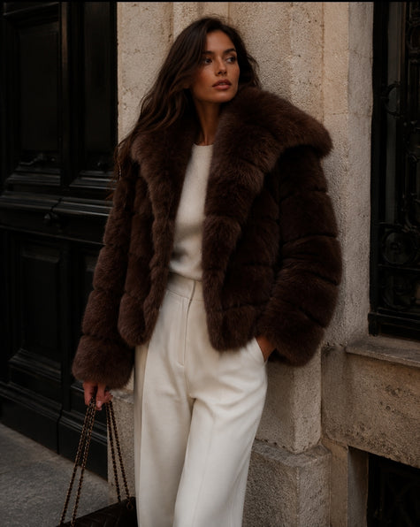 The Regency Faux Fur Coat